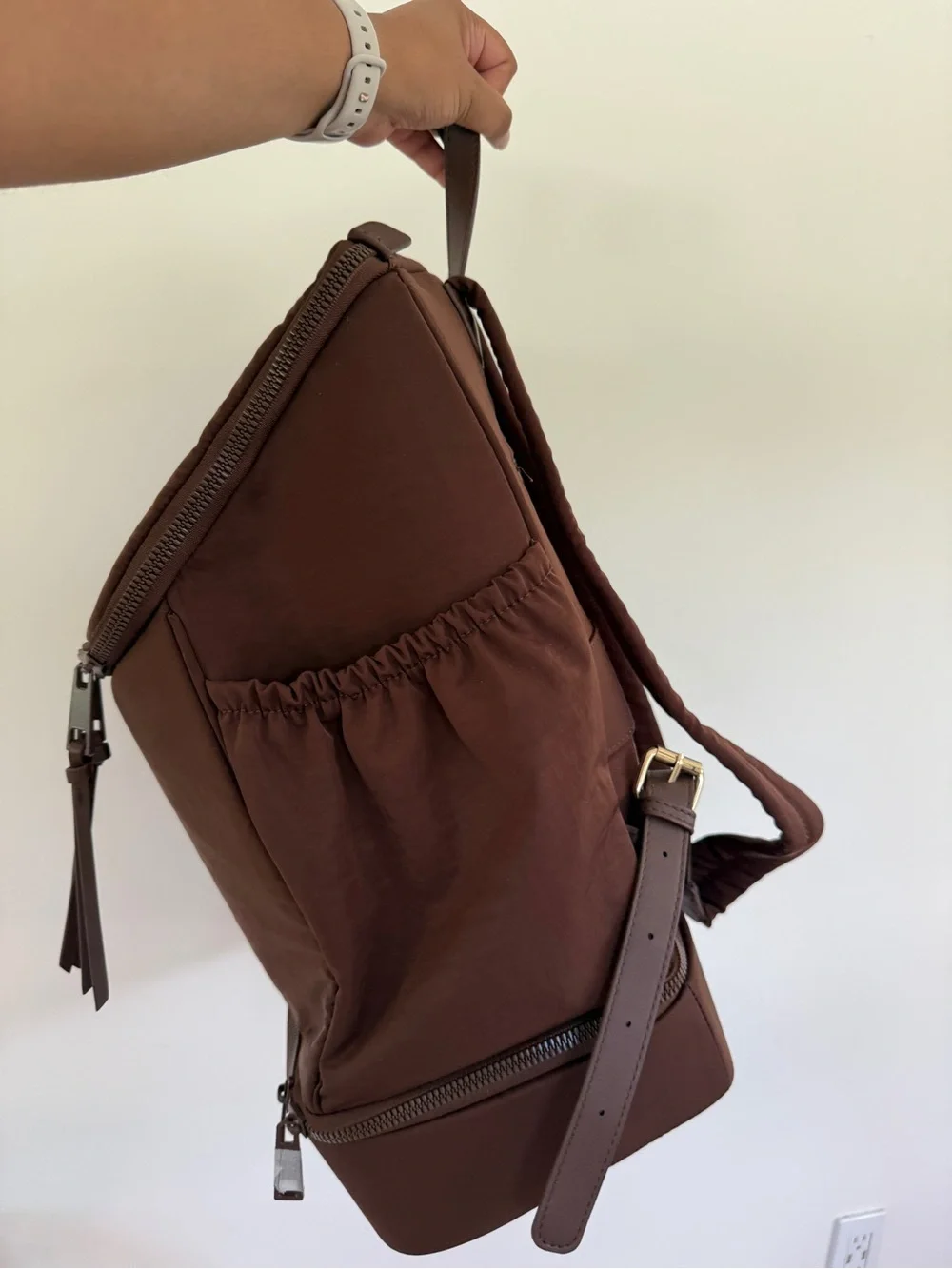 Poppy & Peonies The Summit Backpack - Chocolate Brown